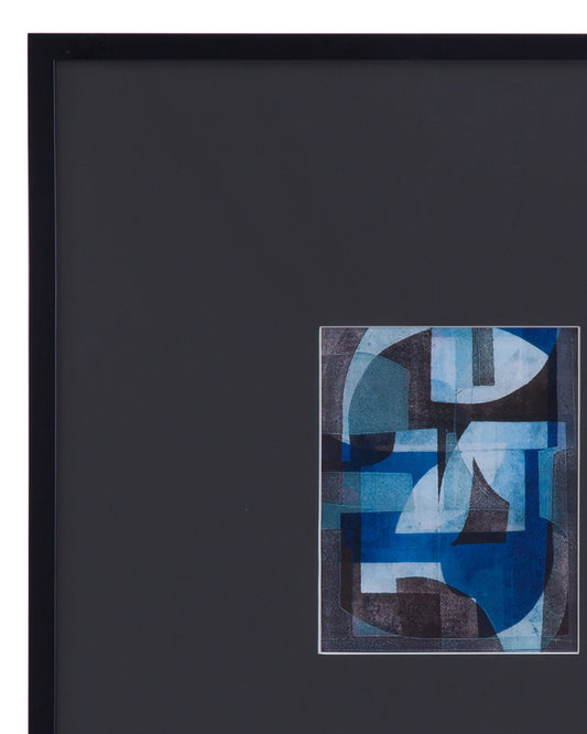 Bassett Mirror - Leo II Framed Print in Matte Black Frame - 9902-238B view 2