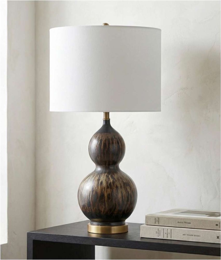 Bassett Mirror - Mercer 29" Brown Ceramic Table Lamp - L4832T view 4