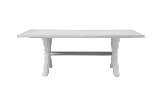 Bassett Mirror - Nadine 84" White Oak Dining Table - 9436-DR-600 view 2
