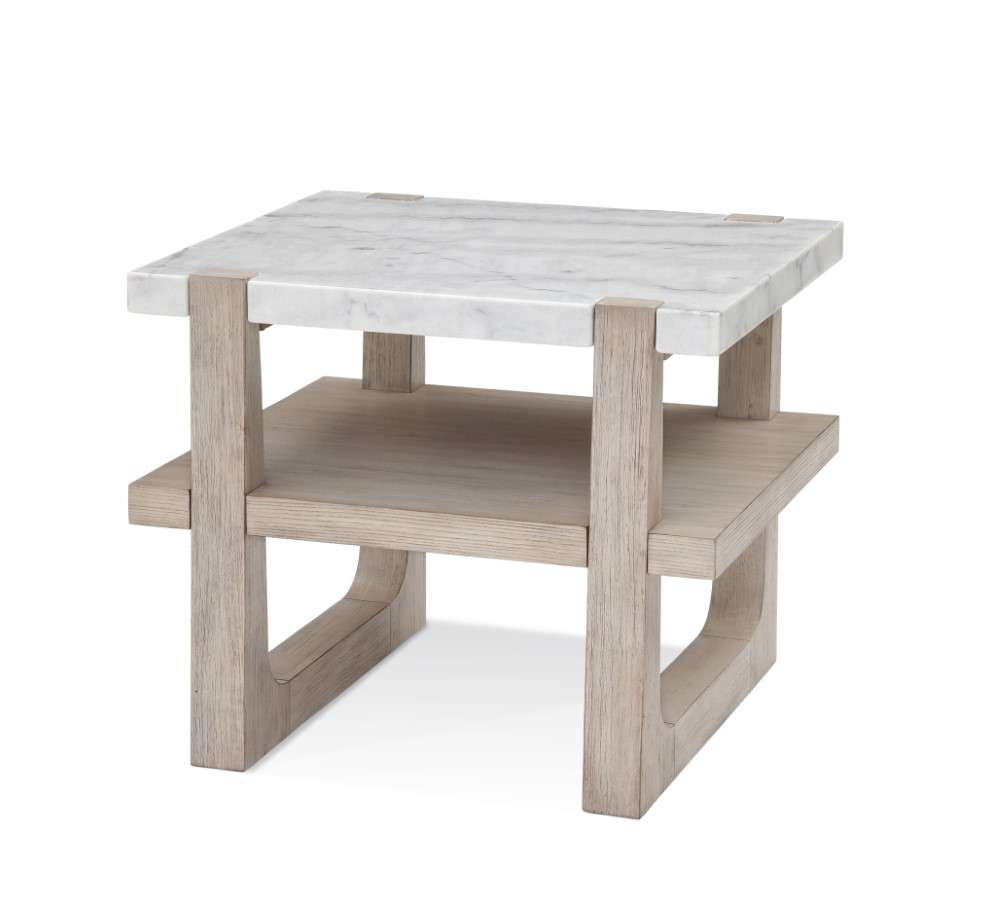 Bassett Mirror - Newport Rect End Table - 6260-LR-200 veiw 1