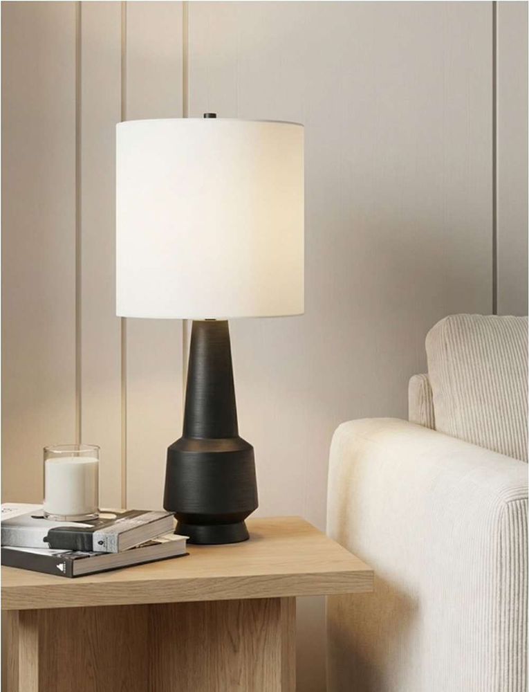 Bassett Mirror - Obsidian 32" Black Table Lamp - L4809T view 4