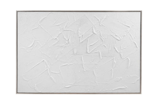 Bassett Mirror - Paradisio Framed Canvas in Silver Frame - 7301-054 view 2