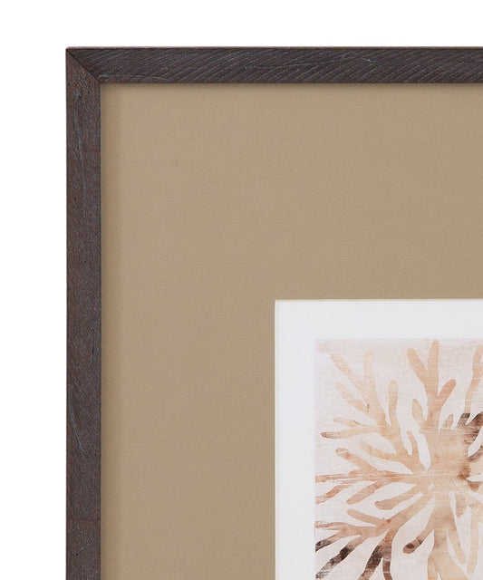 Bassett Mirror - Parchment Coral II Framed Print in Brown - 9902-275B view 2