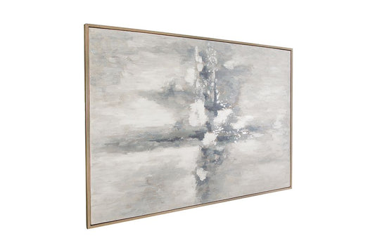 Bassett Mirror - Quiet Reflection Neutral Landscape Framed Canvas - 7301-133 view 2