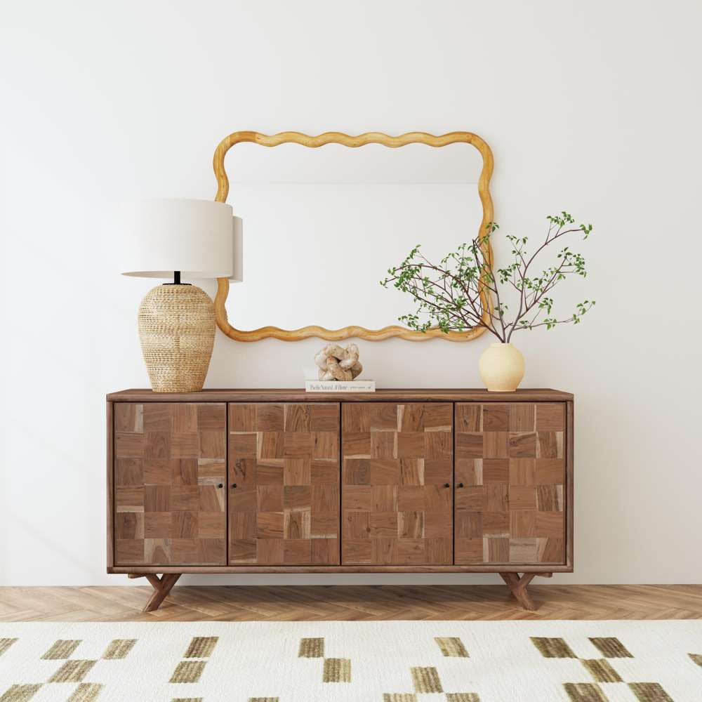 Bassett Mirror - Rider 48" Brown Rectangular Wall Mirror - M5123 view 7