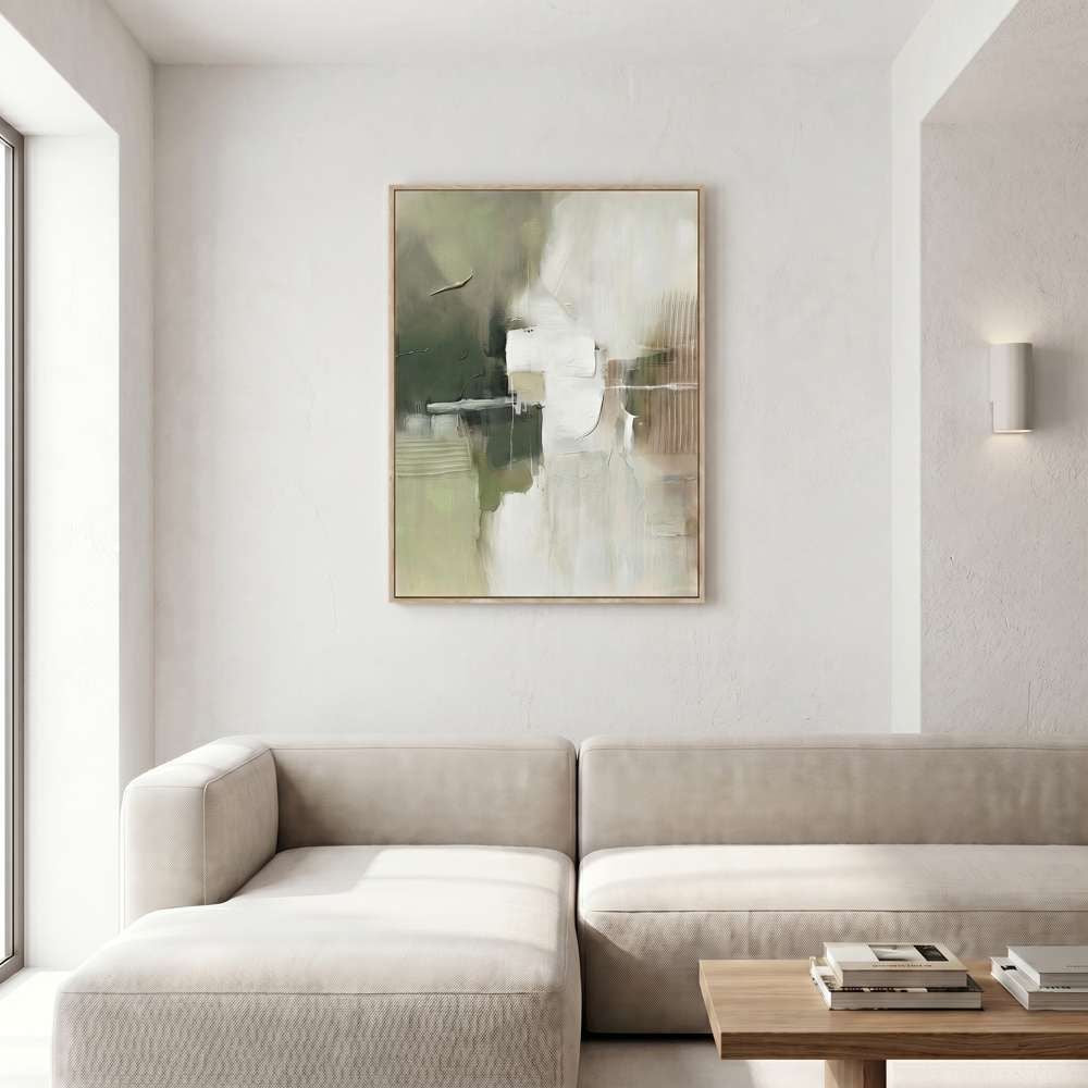 Bassett Mirror - Verdant Horizon II Green Landscape Framed Canvas - 7301-128 view 5