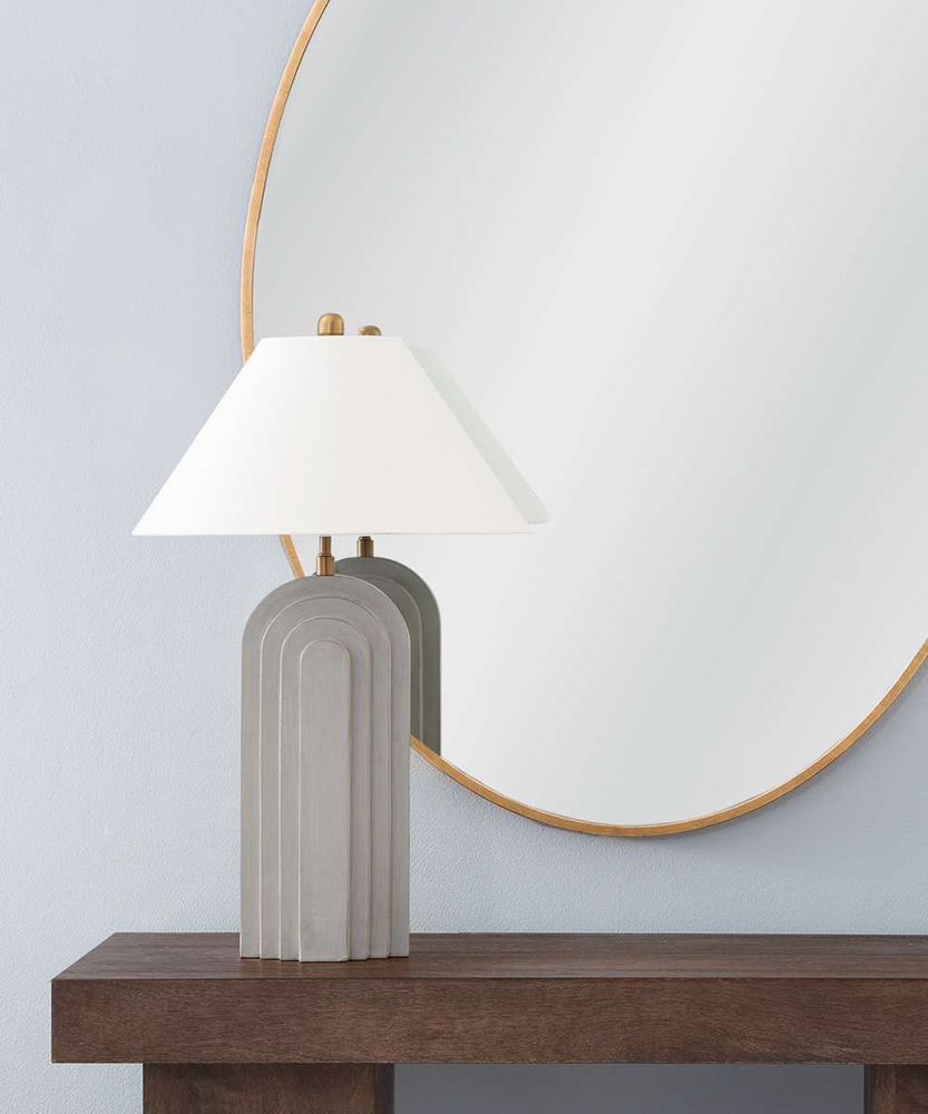 Bassett Mirror - Witham 27" Gold Resin Table Lamp - L4624T view 5