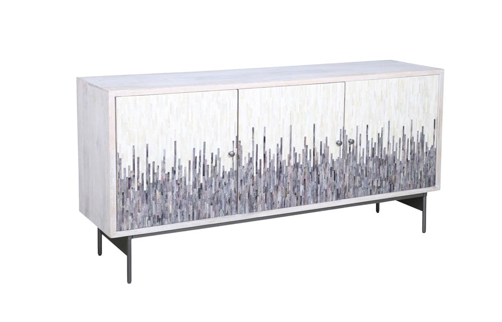 Bassett Mirror - Zooey Server in White Wash Mango - 6067-DR-576 view 1