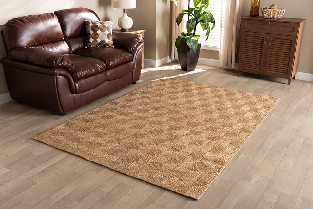 Baxton Studio - Addison Rug - Addison-Natural-Rug view 3
