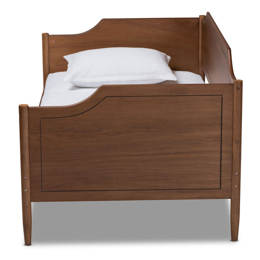 Baxton Studio - Alya Daybed in Walnut - MG0016-1-Walnut-Daybed view 2