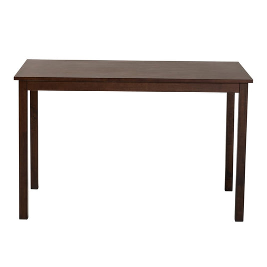 Baxton Studio - Andrew Dining Table in Dark Brown - Andrew Dining Table view 2