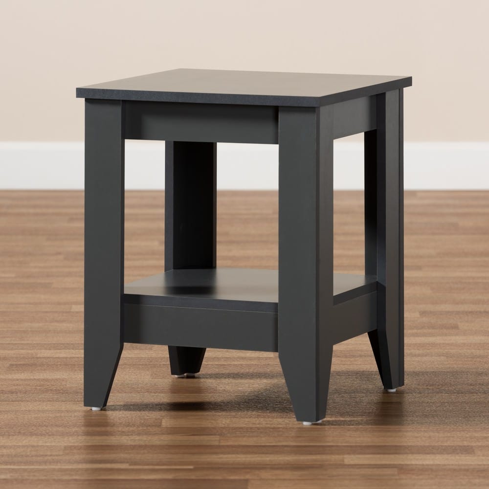 Baxton Studio - Audra End Table in Grey - ET8000-Grey-ET view 6
