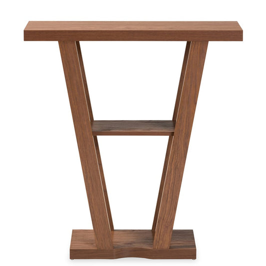 Baxton Studio - Boone Console Table in Walnut Brown - FP-01-Walnut-Console view 2