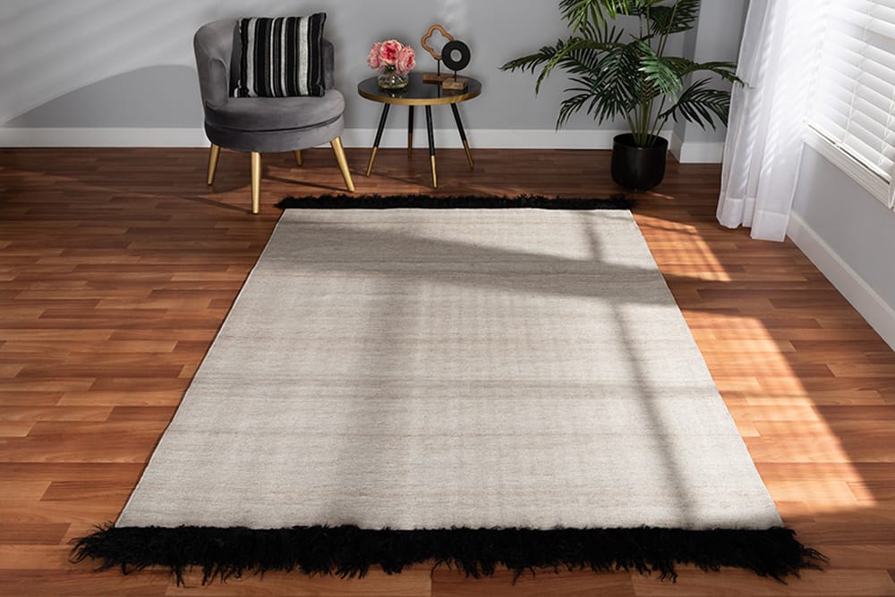 Baxton Studio - Dalston Rug - Dalston-Beige-Rug view 3