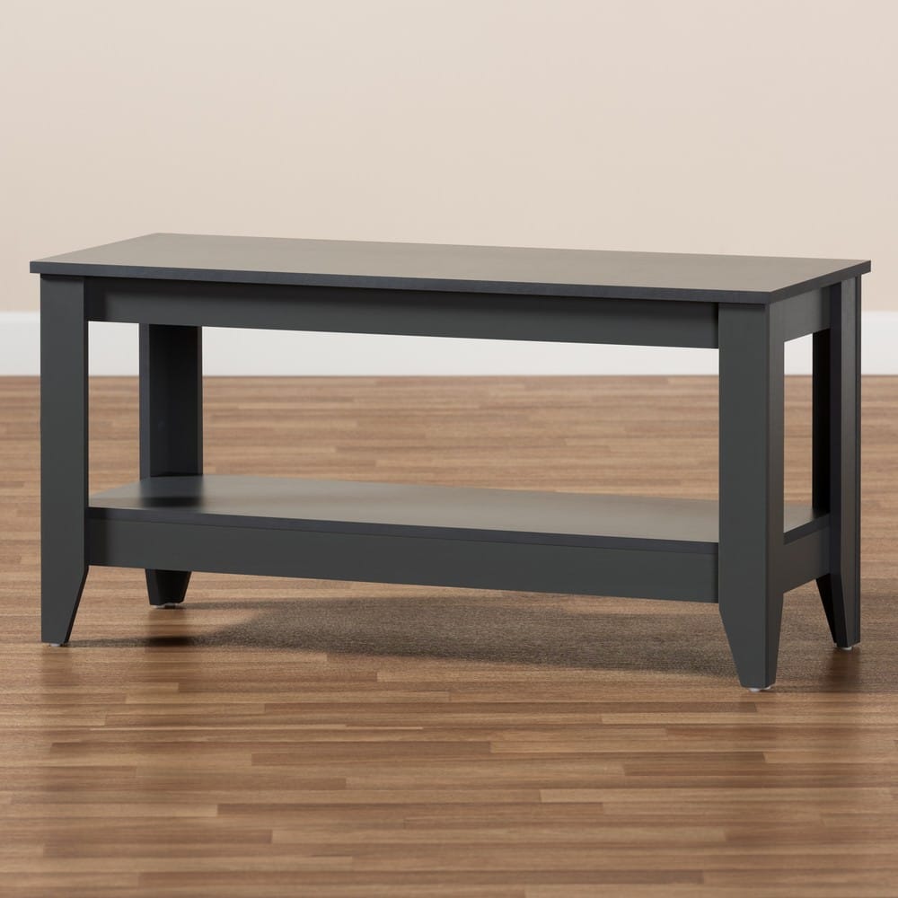 Baxton Studio - Elada Coffee Table in Grey - CT8000-Grey-CT view 6