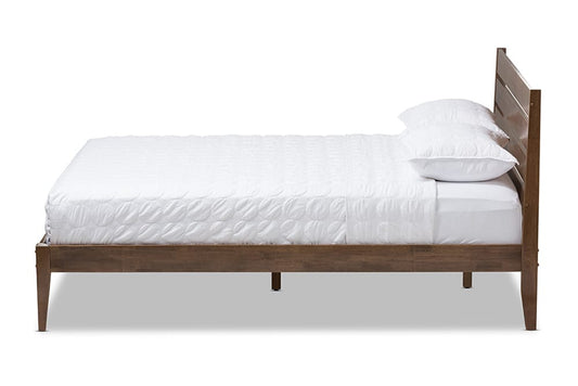 Baxton Studio - Elmdon King Size Bed - SW8066-Walnut-M17-King view 2