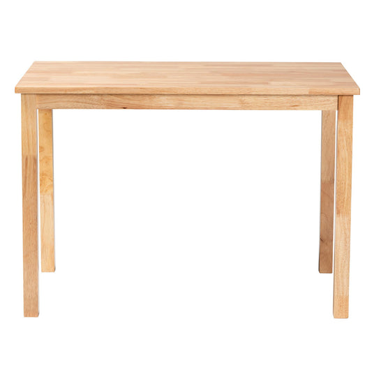 Baxton Studio - Eveline Dining Table in Natural Brown - RH7006-Natural-DT view 2