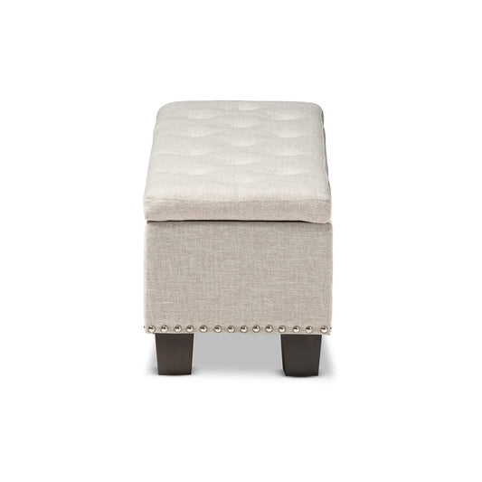 Baxton Studio - Hannah Storage Bench in Beige - BBT3136-OTTO-Beige-H1217-3 view 2