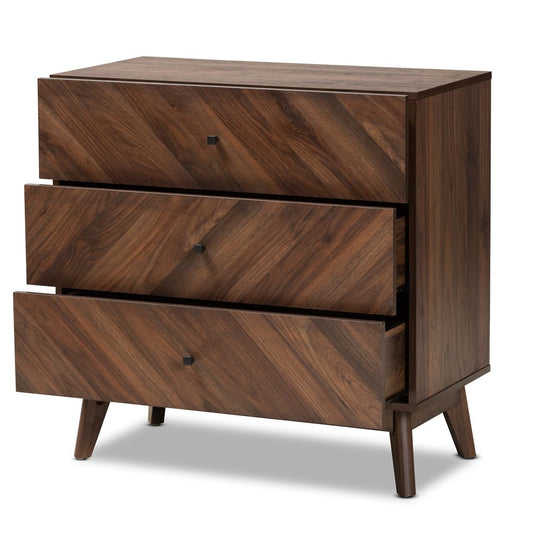 Baxton Studio - Hartman Chest in Walnut Brown - LV23COD23230WI-Columbia-3DW-Chest view 2