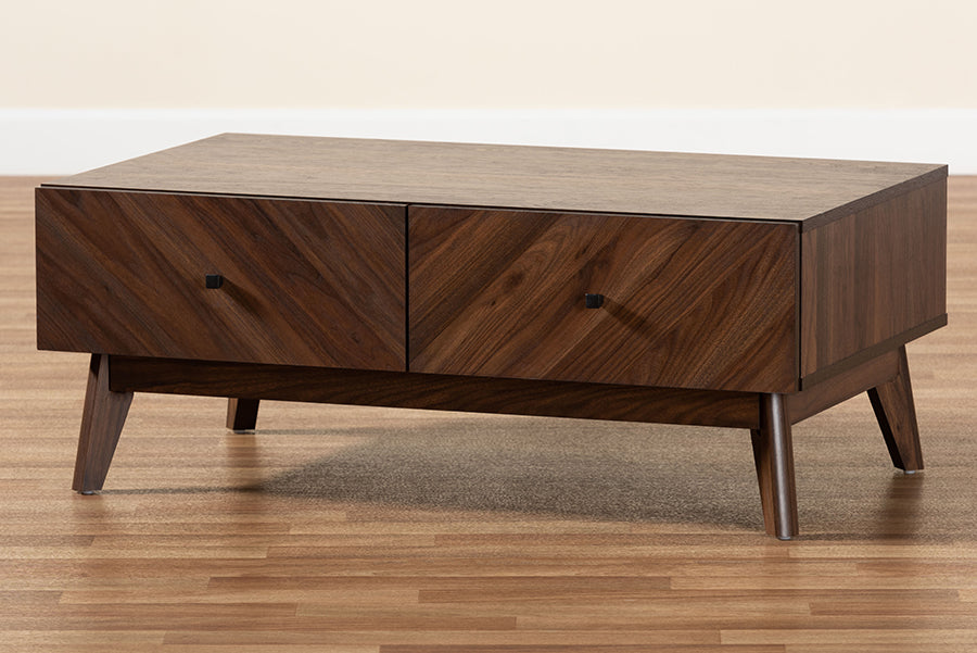 Baxton Studio - Hartman Coffee Table in Walnut Brown - LV23CFT23140WI-Columbia-CT view 10