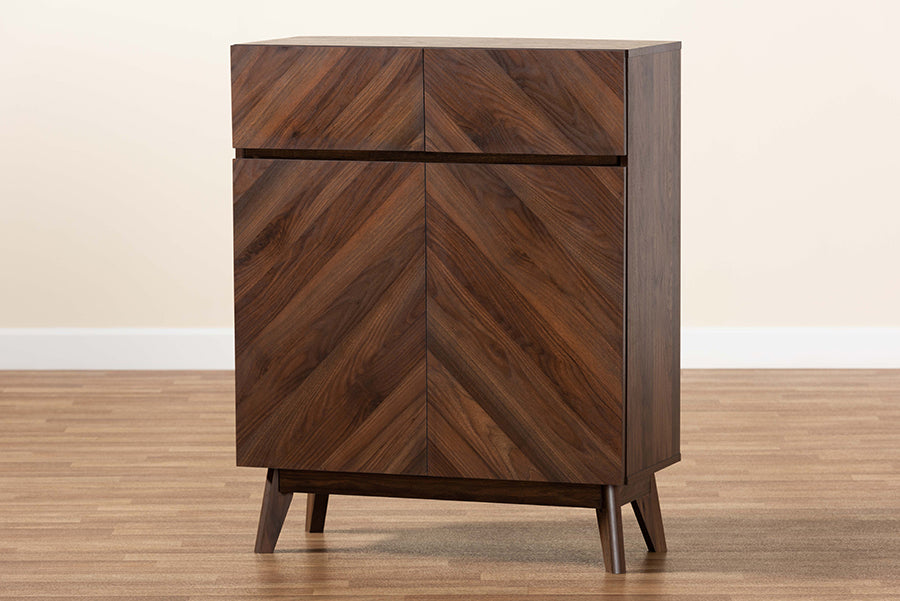 Baxton Studio - Hartman Shoe Cabinet in Walnut Brown - LV23SC23150WI-Columbia-Shoe Cabinet view 10