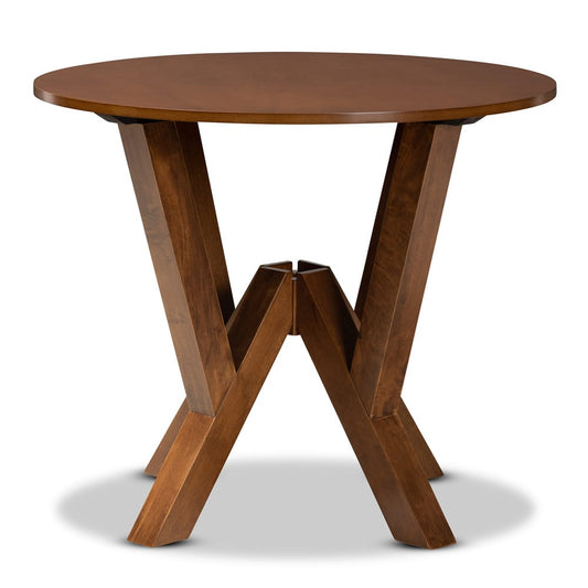 Baxton Studio - Irene Dining Table in Walnut - RH7231T-Walnut-35-IN-DT view 2