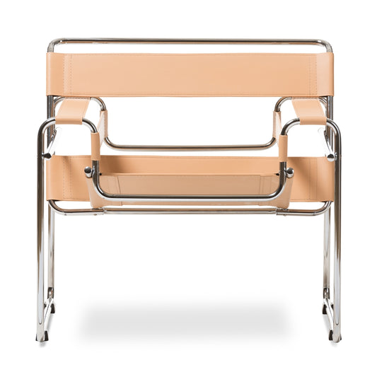Baxton Studio - Jericho Living Room Chair in Tan - ALC-3001 Tan view 2