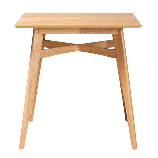 Baxton Studio - Leena Pub Table in Natural Oak - Leena-Natural Oak-PT view 2