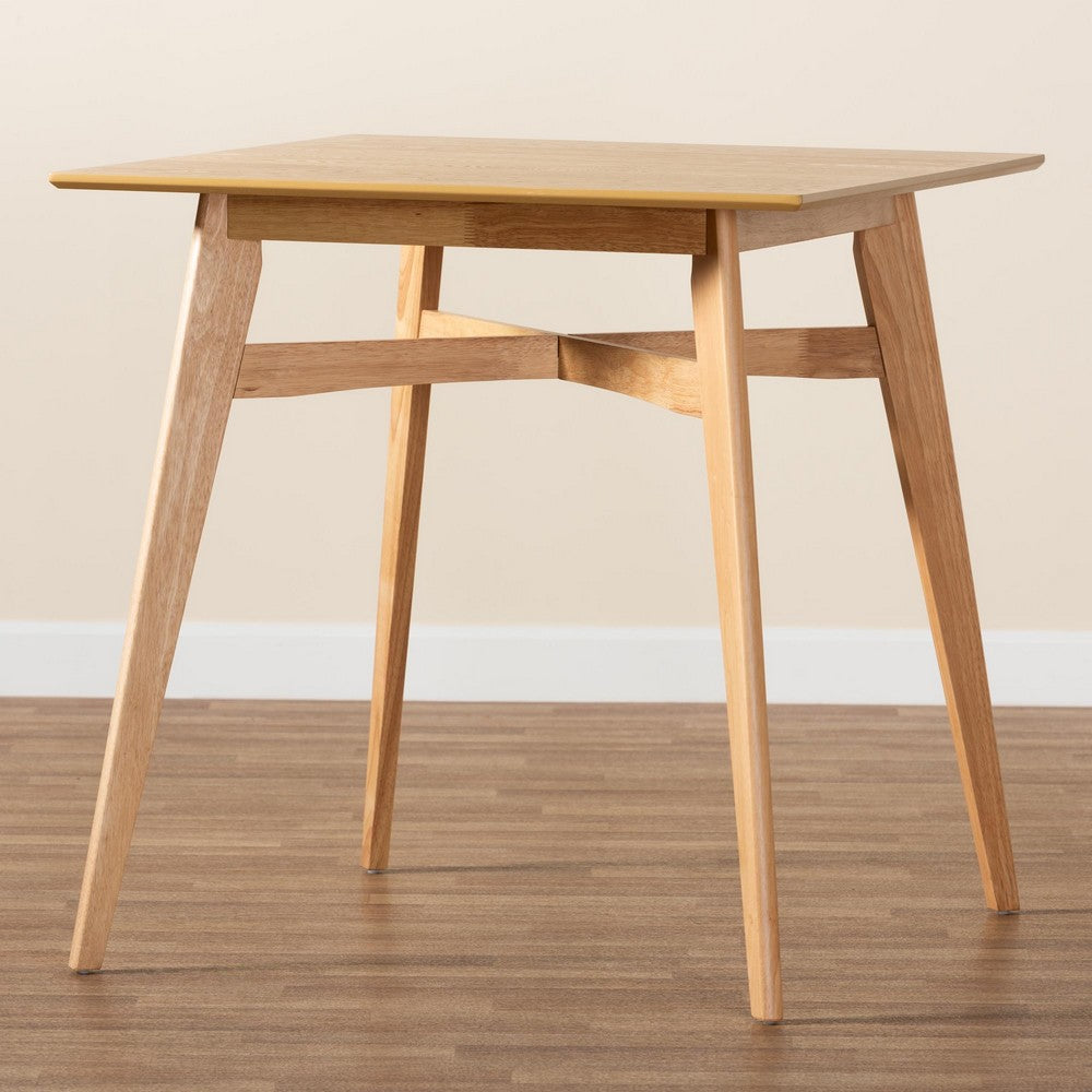 Baxton Studio - Leena Pub Table in Natural Oak - Leena-Natural Oak-PT view 7