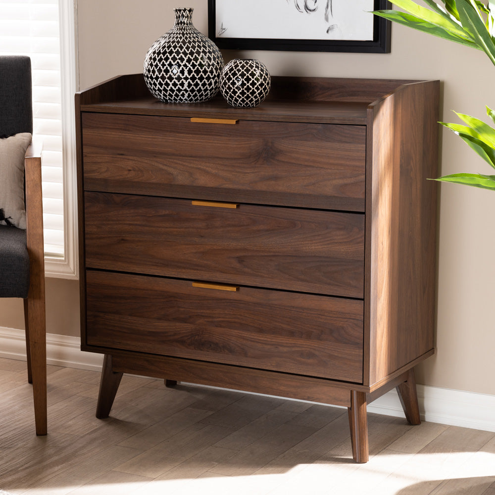 Baxton Studio - Lena Chest in Walnut - LV4COD4230WI-Columbia-3DW-Chest view 8