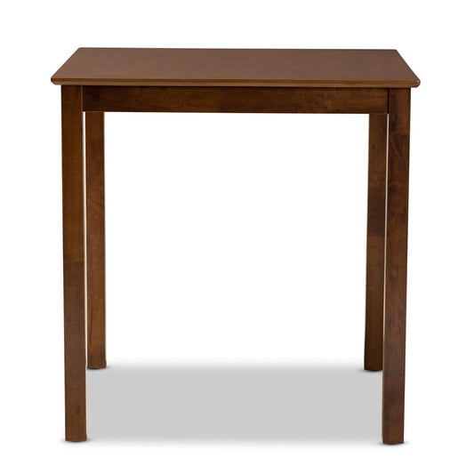 Baxton Studio - LeNoir Pub Table in Walnut - RH7070T-Walnut-PT view 2