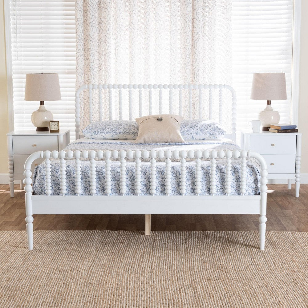Baxton Studio - Lucera Full Bedroom Set in White - MG0110-4-White-Full 3PC Bedroom Set view 10