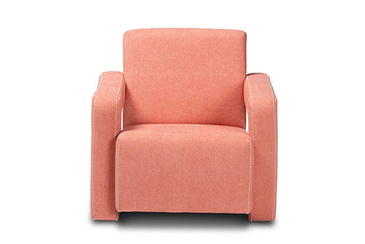 Baxton Studio - Madian Chair - 2018-Red-CC view 2