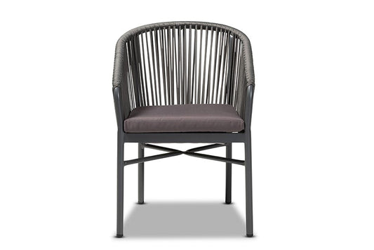 Baxton Studio - Marcus Chair - WA-5144-Grey-DC view 2