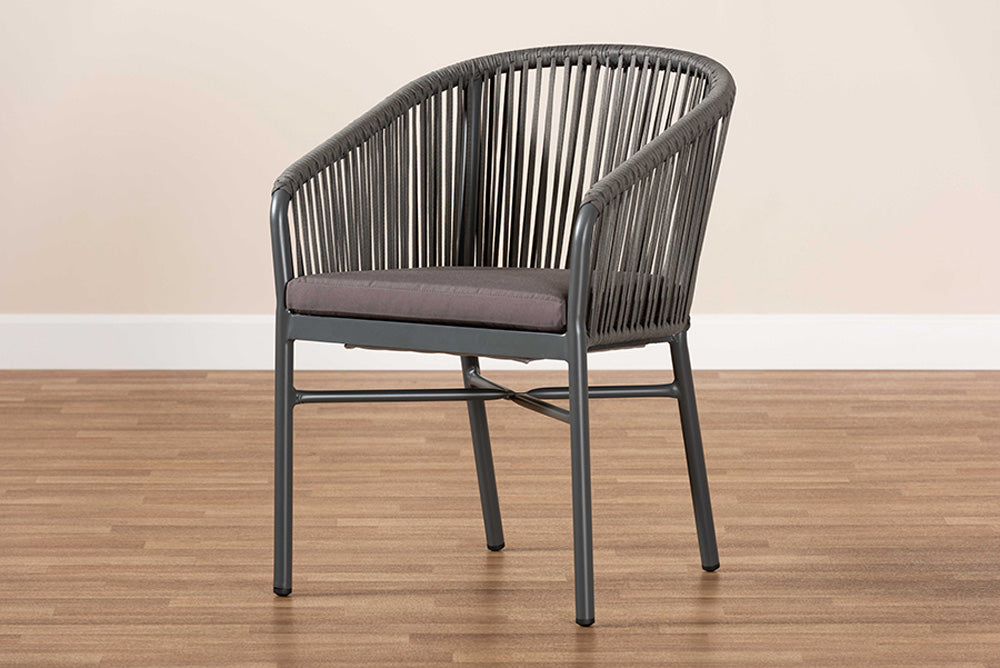 Baxton Studio - Marcus Chair - WA-5144-Grey-DC view 8