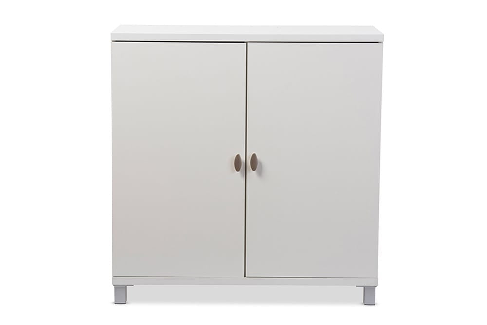 Baxton Studio - Marcy Bag Cabinet - HS-001-White view 5