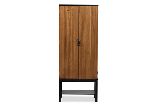 Baxton Studio - Marya Wine Cabinet - RT451-OCC-2CTN view 2