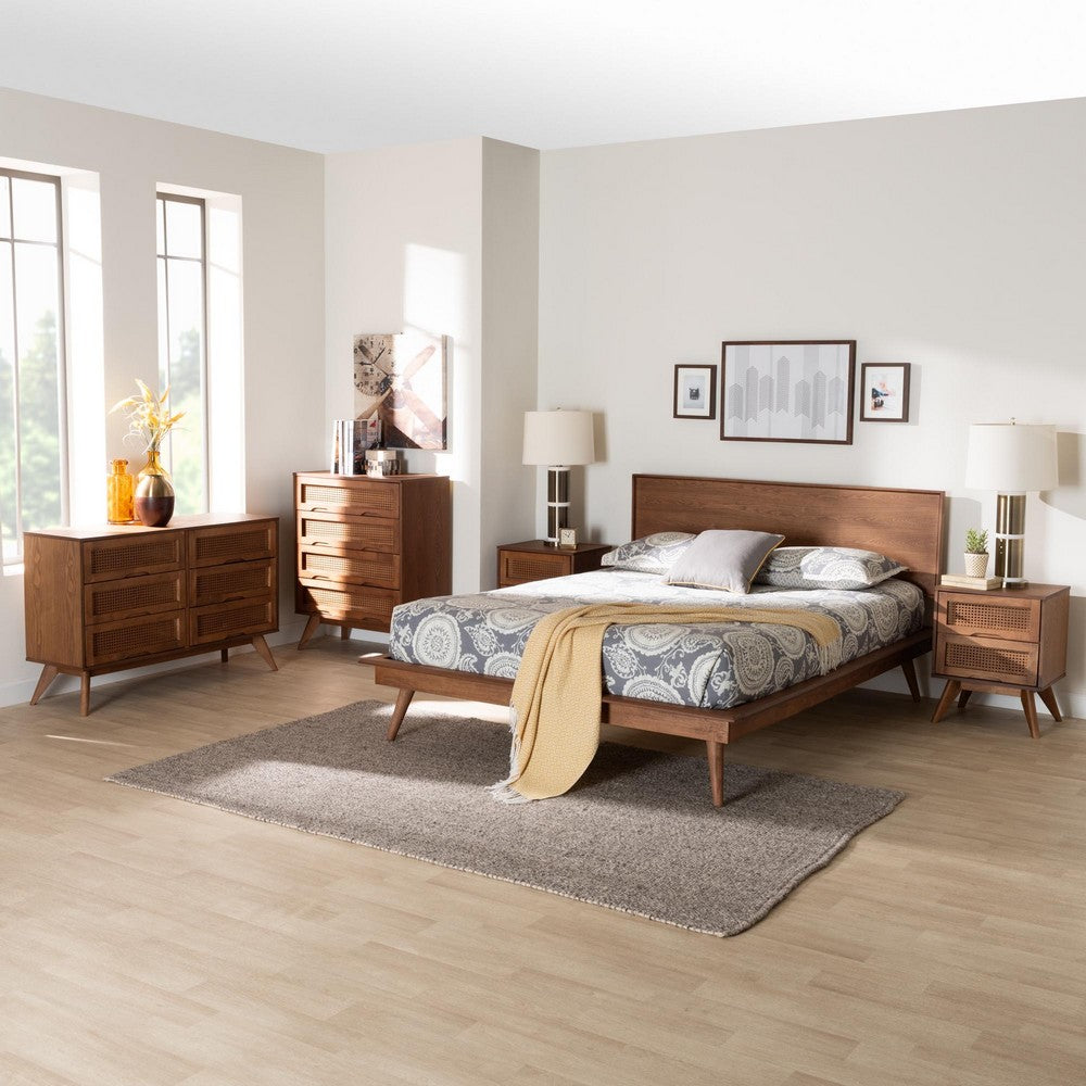 Baxton Studio - Melora Full Bedroom Set in Walnut Brown/Brown - MG0004-Ash Walnut-Full 5PC Bedroom Set view 11