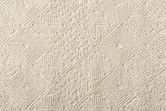 Baxton Studio - Meltem Rug - Meltem-Ivory-Rug view 2