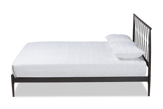 Baxton Studio - NaNo Full Size Bed - TS-NaNo-Black-Full view 2