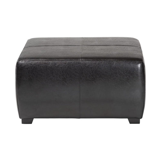 Baxton Studio - Ottoman in Black - Y-052-023-black view 2