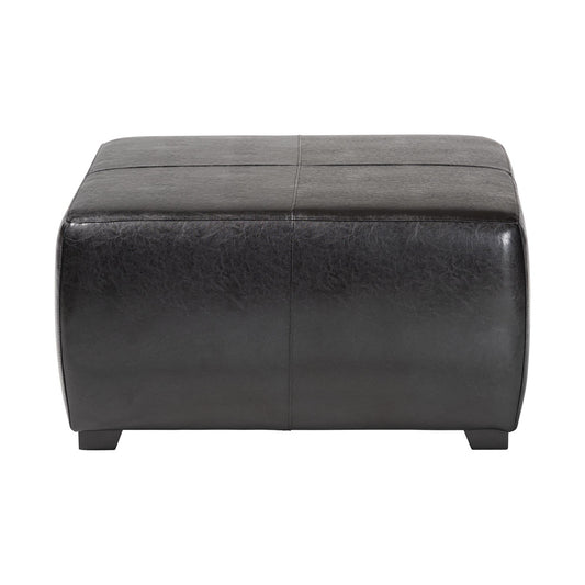 Baxton Studio - Ottoman in Black - Y-052-023-black view 2