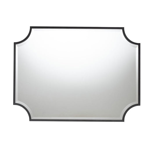 Baxton Studio - Parcenet Mirror in Black - RXW-10148 view 2