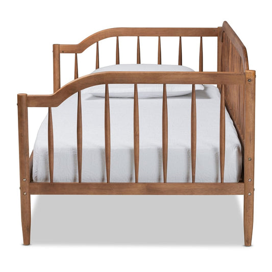 Baxton Studio - Parson Twin Size Daybed in Walnut Brown - MG0073-1-Walnut-Daybed view 2