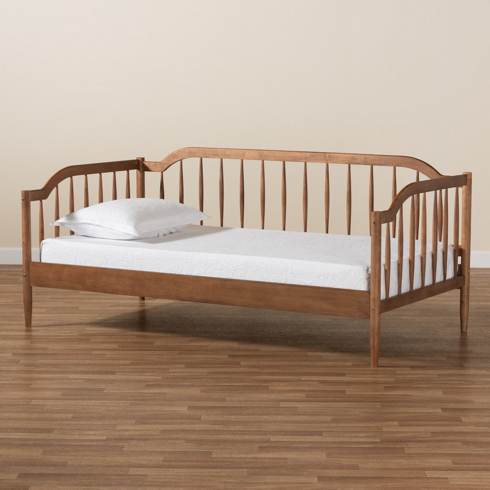 Baxton Studio - Parson Twin Size Daybed in Walnut Brown - MG0073-1-Walnut-Daybed view 8