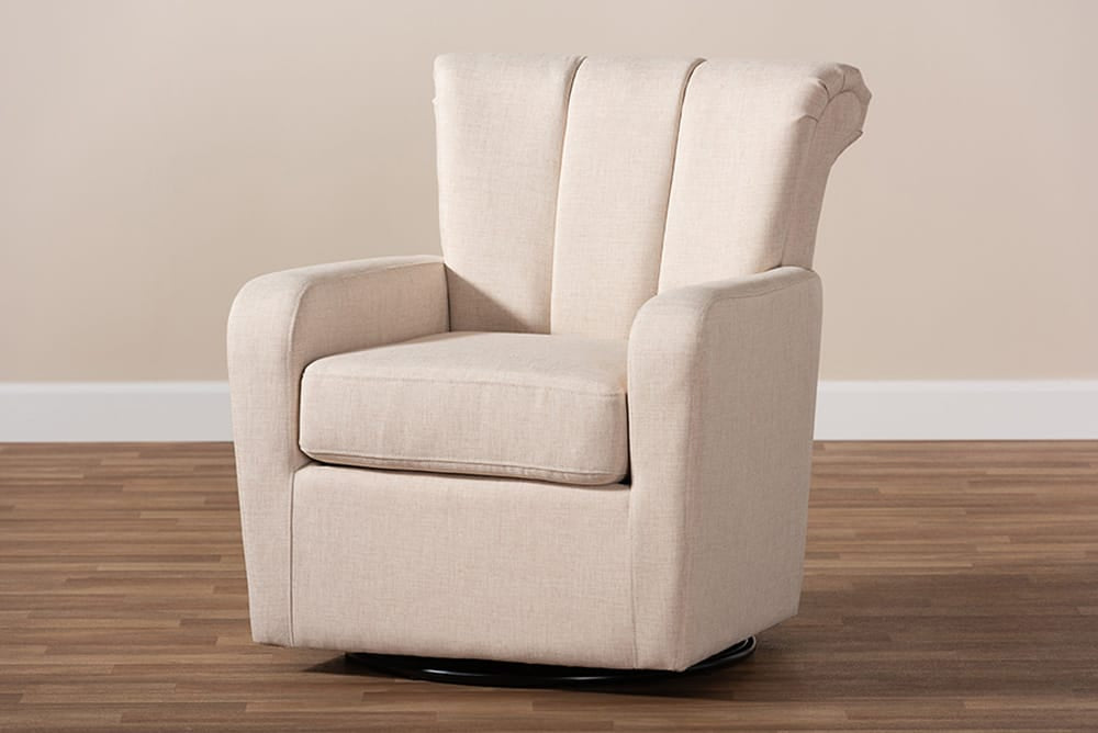 Baxton Studio - Rayner Chair - TSF7715-Beige-CC view 7