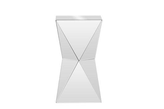 Baxton Studio - Rebecca End Table in Silver - RS1764 view 2
