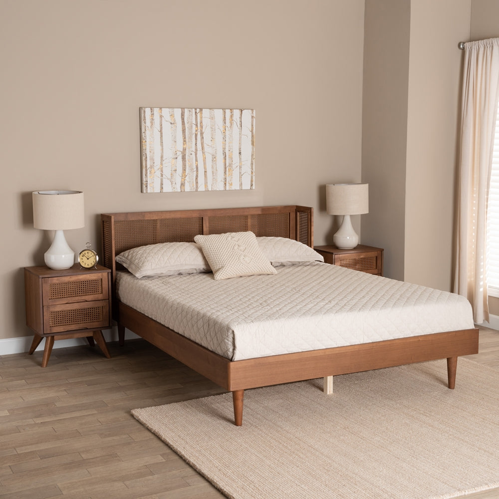 Baxton Studio - Rina King Bedroom Set in Ash Walnut - MG97151-Ash Walnut-King-3PC Set view 11
