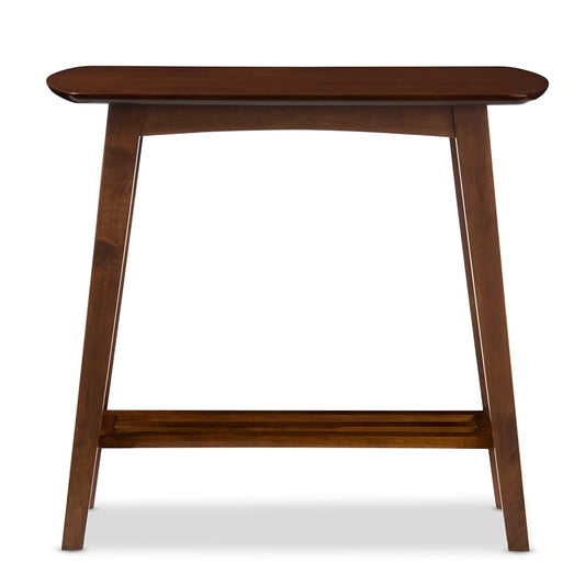 Baxton Studio - Sacramento Console Table in "Walnut" Dark Brown - RT295C-OCC view 2
