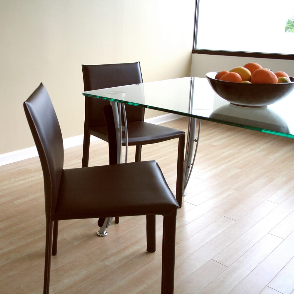 Baxton Studio - Set of 2 Dining Chairs in Brown - ALC-1822 Brown view 5